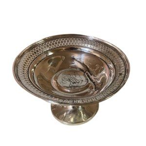 Antique Sterling Silver Candy Tray